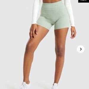 Gymshark x Whitney Simmons Moss Green Shorts Size S